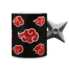 Naruto Shippuden - Shuriken Akatsuki Tasse mit 3D Henkel