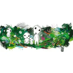Nekodama Baumgeister Tasse für Prinzessin Mononoke Fans
