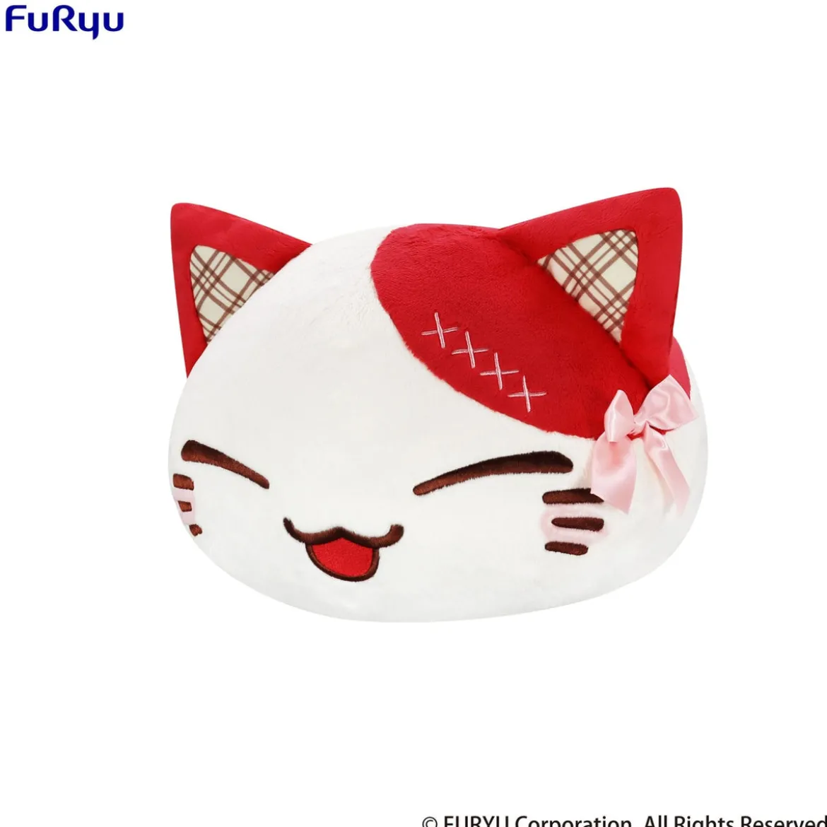 Nemuneko Cat Sweet Big Plush Plüschfigur Red 35 cm