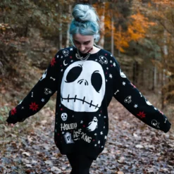 Nightmare Before Christmas - Jack Skellington Strickpullover