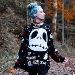 Nightmare Before Christmas - Jack Skellington Strickpullover