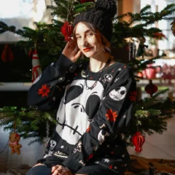 Nightmare Before Christmas - Jack Skellington Strickpullover