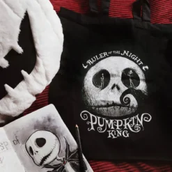 Nightmare Before Christmas - Pumpkin King Jutebeutel schwarz