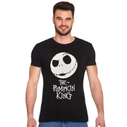 Nightmare Before Christmas - The Pumpkin King T-Shirt schwarz