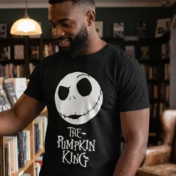 Nightmare Before Christmas - The Pumpkin King T-Shirt schwarz