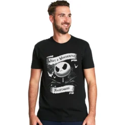 Nightmare Before Christmas - What A Wonderful Nightmare T-Shirt schwarz