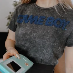 Nintendo - Game Boy Logo T-Shirt grau
