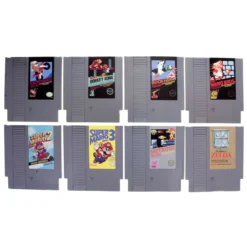 Nintendo - NES Games Untersetzer 8er Set