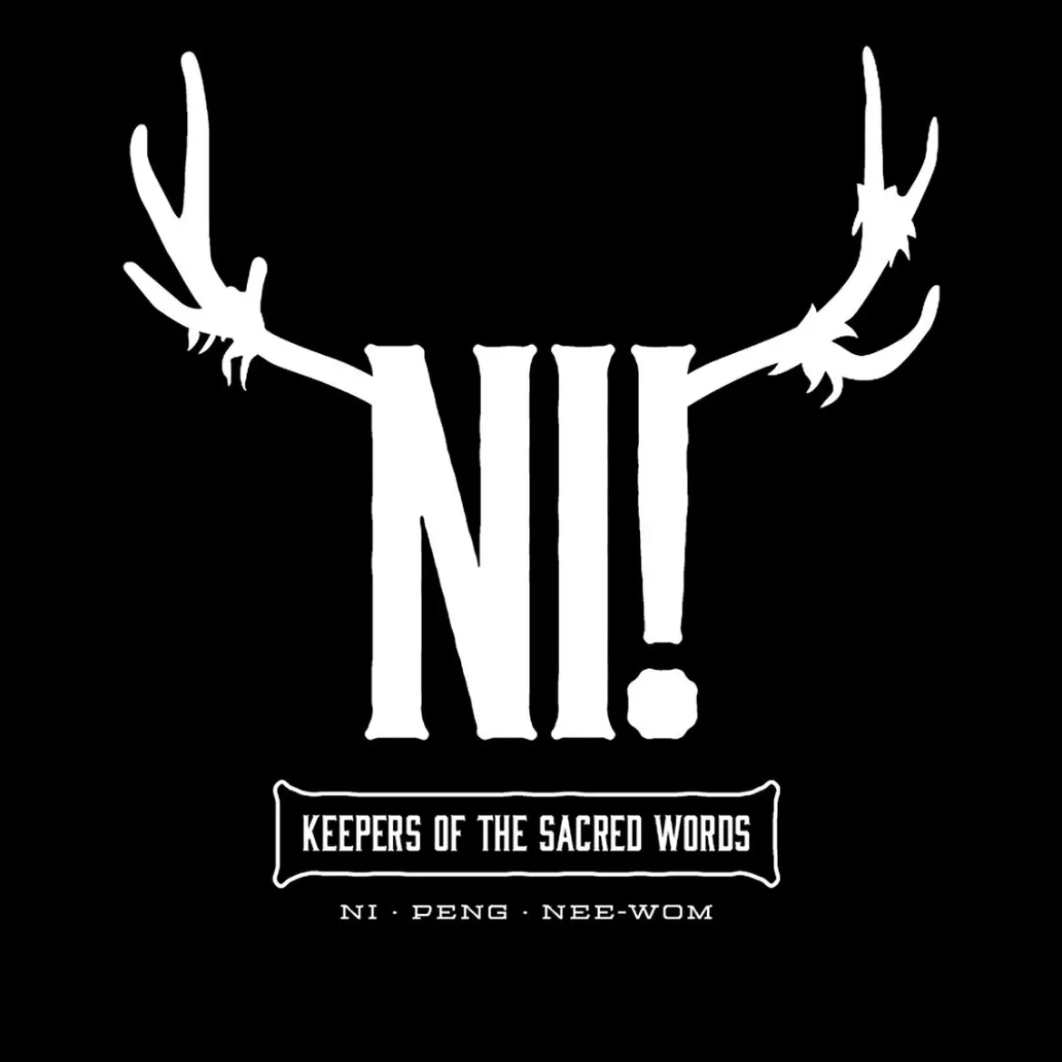 Ni! T-Shirt für Monty Python Fans schwarz