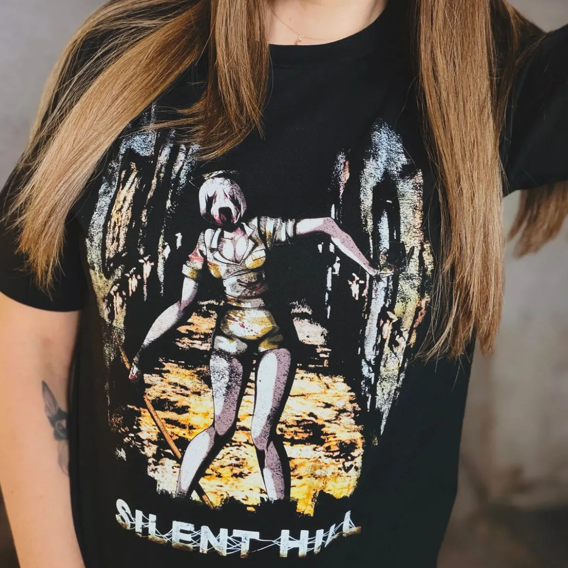 Nurse T-Shirt schwarz Limited Edition für Silent Hill Fans