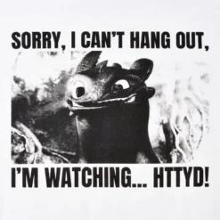 Ohnezahn Watching HTTYD T-Shirt - Drachenzähmen leicht gemacht