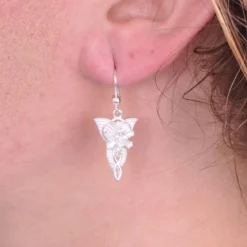 Ohrringe Arwen Abendstern Silber