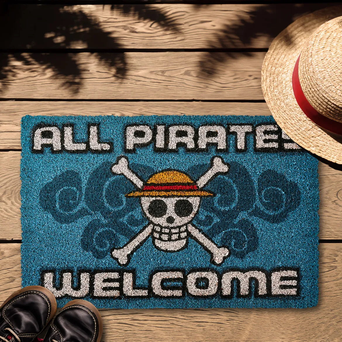 One Piece - All Pirates Welcome Fußmatte