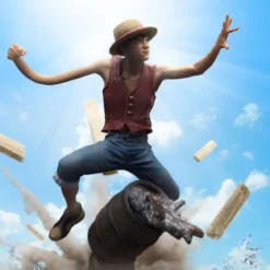 One Piece Art Scale Statue 1/10 Luffy 23 cm