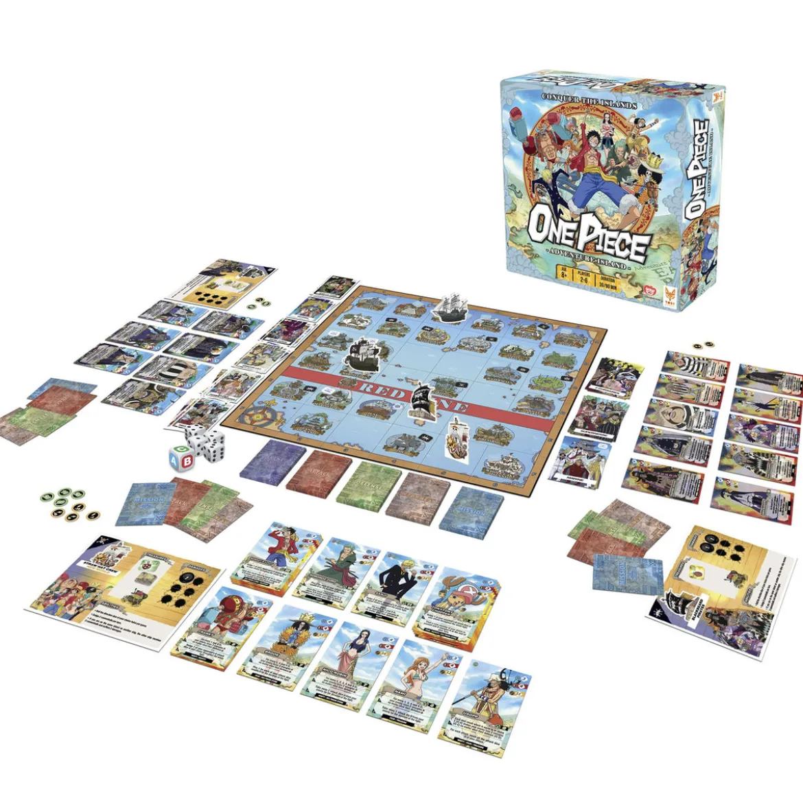 One Piece Brettspiel Adventure Island *Englische Version*