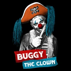 One Piece - Buggy der Clown T-Shirt schwarz