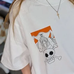 One Piece - Buggy Oversize T-Shirt weiß