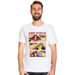 One Piece - Characters T-Shirt weiß