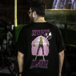 One Piece - Don Quixote Doflamingo Oversize T-Shirt schwarz