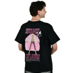 One Piece - Don Quixote Doflamingo Oversize T-Shirt schwarz