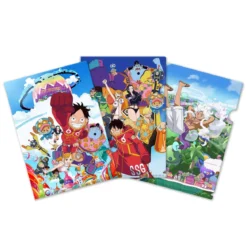 One Piece - Egghead Saga Dokumentenhüllen 3er Set