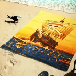 One Piece - Flying Lamb Flauschdecke