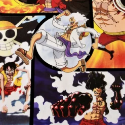 One Piece - Gear T-Shirt schwarz