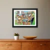 One Piece - Hot-Dog Party Wandbild