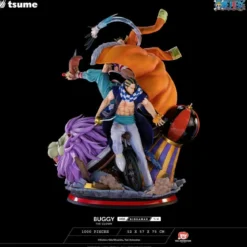 One Piece HQS Dioramax Figur 1/4 Buggy the Clown 75 cm