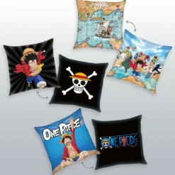 One Piece Kissen 3er-Pack Characters 40 x 40 cm