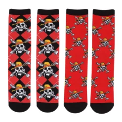 One Piece - Logo Repeat Socken 2er Set