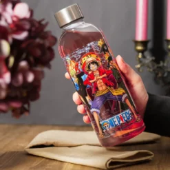 One Piece - Luffy mit Crew Trinkflasche