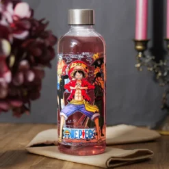 One Piece - Luffy mit Crew Trinkflasche