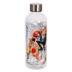 One Piece - Luffy mit Crew Trinkflasche