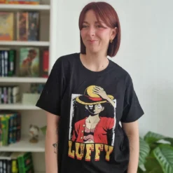 One Piece - Luffy T-Shirt schwarz