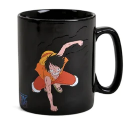 One Piece - Luffy und Ace Thermoeffekt Tasse