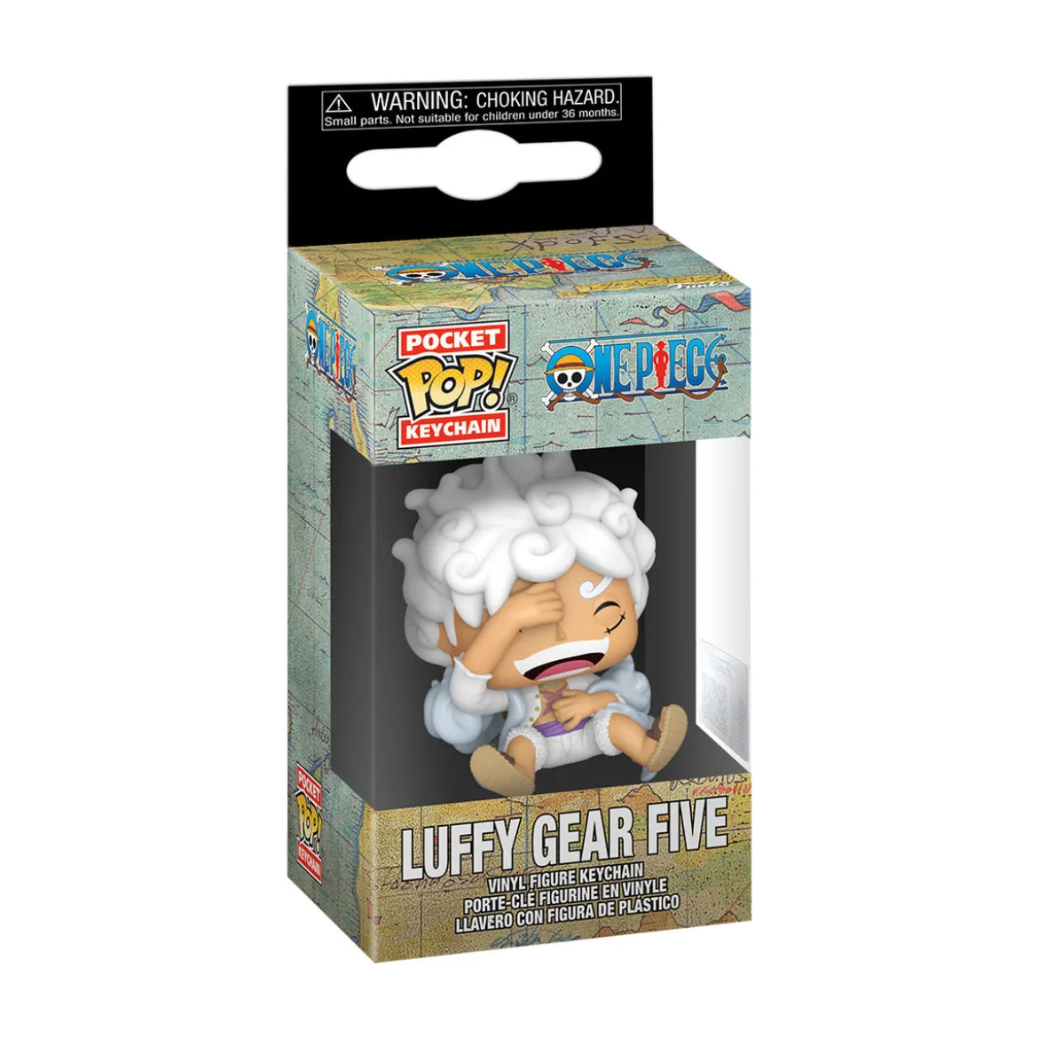 One Piece - Monkey D. Luffy Gear 5 Funko Pop Schlüsselanhänger