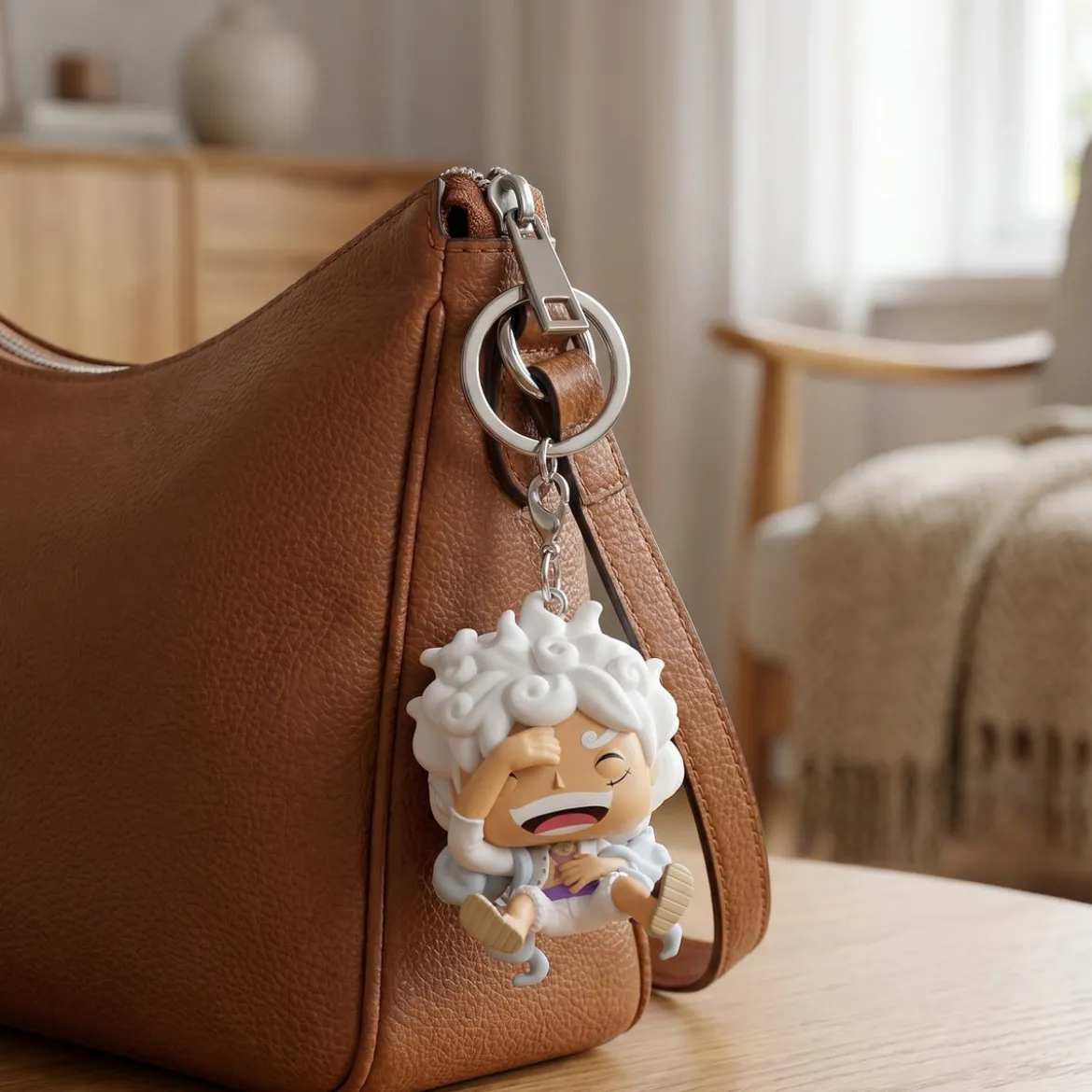 One Piece - Monkey D. Luffy Gear 5 Funko Pop Schlüsselanhänger