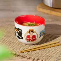 One Piece - Monkey D. Luffy Ramen Schale mit Ess-Stäbchen