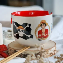 One Piece - Monkey D. Luffy Ramen Schale mit Ess-Stäbchen