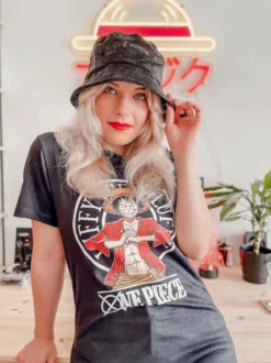 One Piece - Monkey D. Luffy T-Shirt schwarz