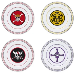 One Piece - Piratenbanden Logos Tellerset