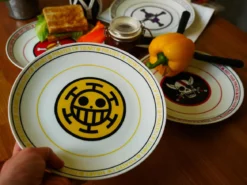 One Piece - Piratenbanden Logos Tellerset