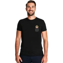 One Piece - Pocket Luffy T-Shirt schwarz