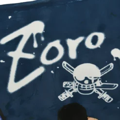 One Piece - Roronoa Zoro Flauschdecke