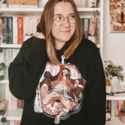 One Piece - Ruffy Hoodie schwarz