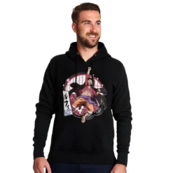 One Piece - Ruffy Hoodie schwarz