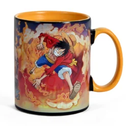 One Piece - Sabo und Ruffy Thermoeffekt Tasse