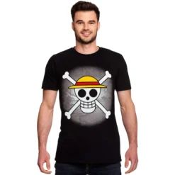One Piece - Skull T-Shirt schwarz