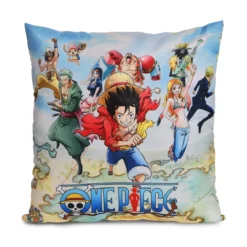 One Piece - Skull und Piratenbande Kissen
